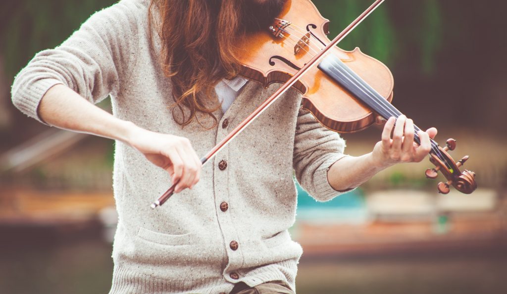 Before storing your violin, make sure to wipe it down to remove excess rosin.